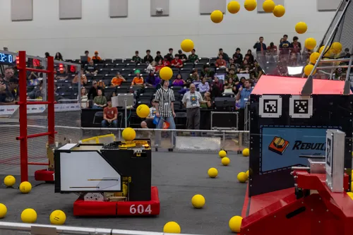 Quixilver robot at competition